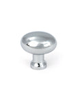 From The Anvil's Polished Chrome 25mm Moore Cabinet Knob