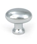From The Anvil's Polished Chrome 38mm Moore Cabinet Knob