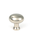 From The Anvil's Polished Nickel 25mm Moore Cabinet Knob