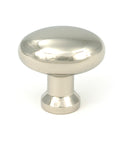 From The Anvil's Polished Nickel 38mm Moore Cabinet Knob