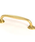 From The Anvil's Polished Brass Moore Pull Handle