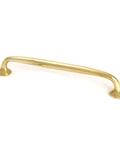 From The Anvil's Polished Brass Moore Pull Handle