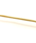 From The Anvil's Polished Brass Moore Pull Handle