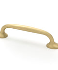 From The Anvil's Satin Brass Moore Pull Handle