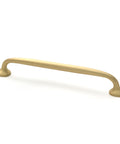 From The Anvil's Satin Brass Moore Pull Handle