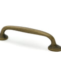 From The Anvil's Burnished Brass Moore Pull Handle