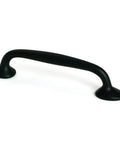 From The Anvil's Matt Black Moore Pull Handle