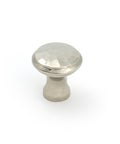 From The Anvil's Polished Nickel Hammered Cabinet Knob