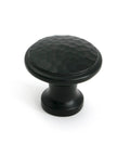 From The Anvil's Aged Bronze Hammered Cabinet Knob