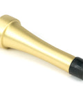 From The Anvil's Satin Brass Projection Door Stop