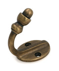 From The Anvil's Burnished Brass Coat Hook