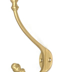 From The Anvil's Satin Brass Hat & Coat Hook