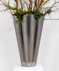 From The Anvil's Satin Marine SS (316) Stainless Steel Flora Plant Pot