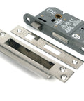 From The Anvil's Polished Chrome 5 Lever BS Sash Lock KA