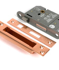 From The Anvil's Polished Bronze 5 Lever BS Sash Lock KA