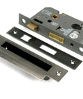 From The Anvil's Pewter Patina Euro Profile Sash Lock