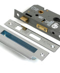 From The Anvil's Polished Stainless Steel Euro Profile Sash Lock
