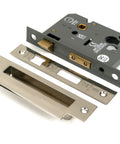 From The Anvil's Polished Nickel Euro Profile Sash Lock