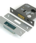 From The Anvil's Satin Chrome Euro Profile Deadlock