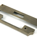 From The Anvil's Aged Brass  ½" Rebate Kit for Euro Dead Lock