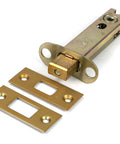 From The Anvil's Satin Brass Heavy Duty Tubular Deadbolt