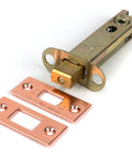 From The Anvil's Polished Bronze Heavy Duty Tubular Deadbolt