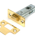 From The Anvil's Polished Brass Tubular Mortice Latch