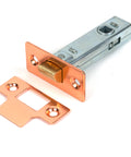 From The Anvil's Polished Bronze Tubular Mortice Latch