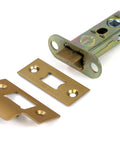 From The Anvil's Satin Brass Heavy Duty Latch
