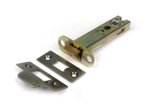 From The Anvil's Aged Brass Heavy Duty Latch
