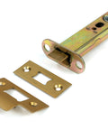 From The Anvil's Satin Brass Heavy Duty Latch