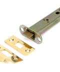 From The Anvil's Polished Brass Heavy Duty Latch