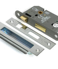 From The Anvil's Polished Chrome Heavy Duty Bathroom Mortice Lock
