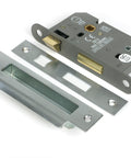 From The Anvil's Satin Chrome Heavy Duty Bathroom Mortice Lock
