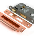 From The Anvil's Polished Bronze Heavy Duty Bathroom Mortice Lock