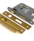 From The Anvil's Satin Brass Heavy Duty Bathroom Mortice Lock