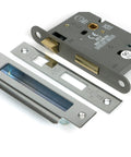 From The Anvil's Polished Chrome Heavy Duty Bathroom Mortice Lock