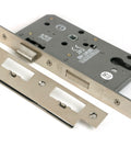 From The Anvil's Polished Nickel Euro Din Sash Lock - 60mm Backset/72mm Centre