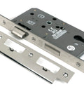 From The Anvil's Polished Chrome Euro Din Sash Lock - 60mm Backset/72mm Centre