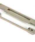 From The Anvil's Polished Nickel  ½" Rebate Kit for Euro Din Sash Lock