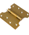 From The Anvil's Satin Brass Parliament Hinges SS (pair)