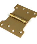 From The Anvil's Satin Brass Parliament Hinges SS (pair)