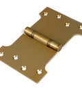 From The Anvil's Satin Brass Parliament Hinges SS (pair)