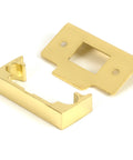 From The Anvil's Polished Brass  ½" Rebate Kit for Tubular Mortice Latch