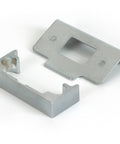 From The Anvil's Satin Chrome  ½" Rebate Kit for Tubular Mortice Latch