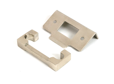 From The Anvil's Polished Nickel ½" Rebate Kit for Heavy Duty Latch