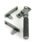 From The Anvil's Pewter Patina Night-Vent Locking Brompton Fastener
