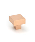 From The Anvil's Polished Bronze Albers Cabinet Knob