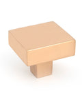 From The Anvil's Polished Bronze Albers Cabinet Knob