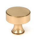 From The Anvil's Polished Bronze Scully Cabinet Knob